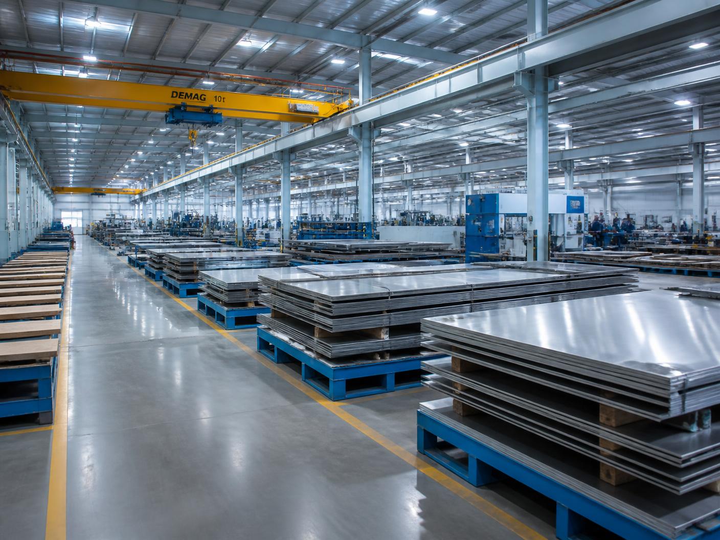 Precision cut stainless steel plate components